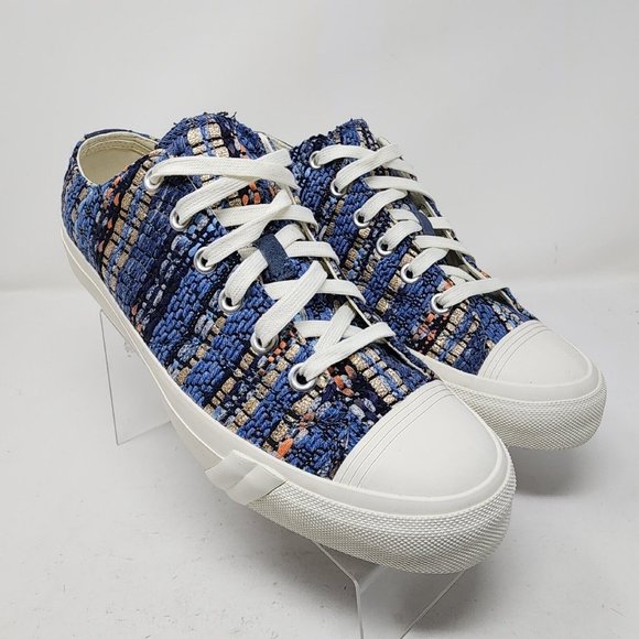 Keds Pro Woven Royal Sneakers Mens 10.5 Royal Blue Malhia KentLow Top Shoes